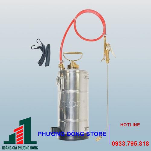 Bình phun thuốc chất liệu Inox 5 Lít 